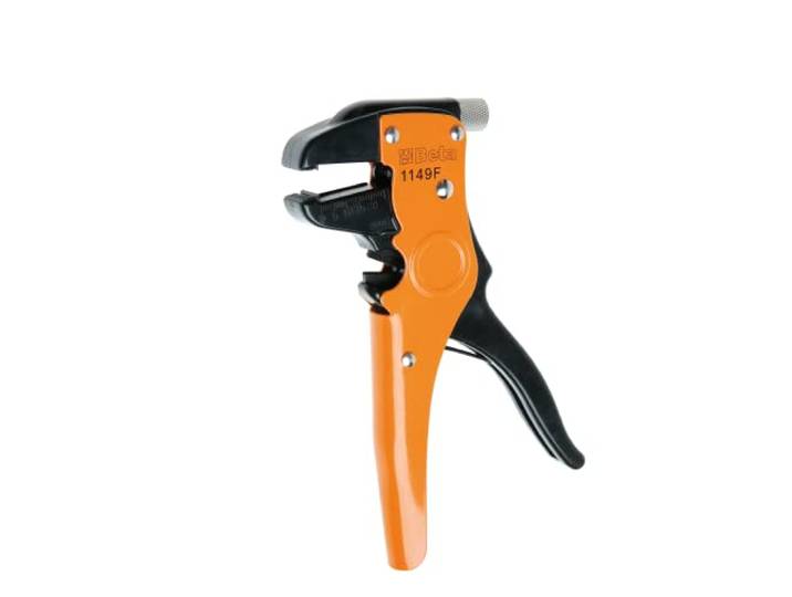 Beta 1149F - Pince à dénuder frontale autoréglable\, avec dispositif de coupe