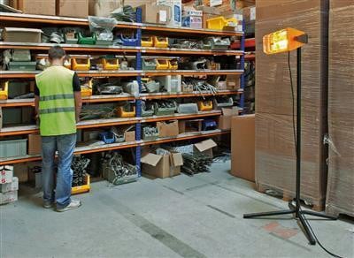 Master Electric infraroodstraalcabine Hall1500, 2 kW