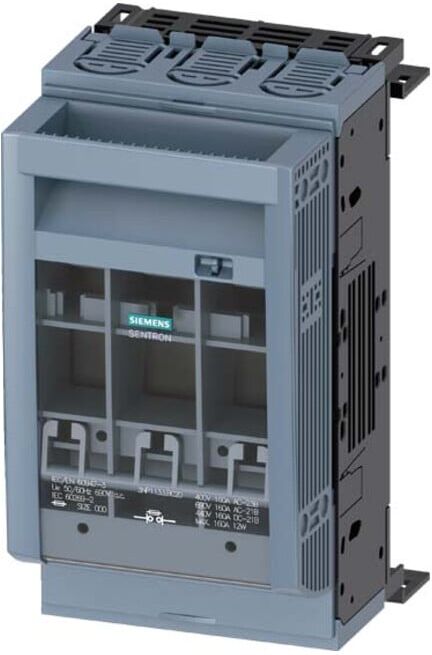 Siemens Indus.Sector Disjoncteur-sectionneur 160A 3p.NH00 3NP1133-1BC20 (3NP11331BC20)