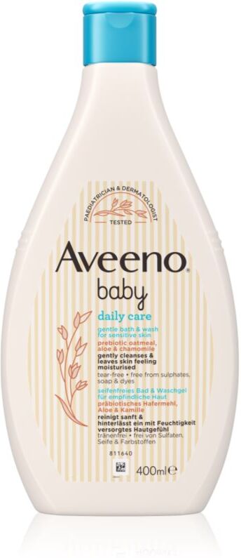 Aveeno Baby Daily Care shower and bath gel for children 400 ml