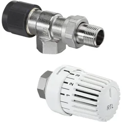 Oventrop Rücklauf-Temperaturbegrenzer-Set 1028364 Rücklauf-Axialventil und Thermostat Uni RTLH