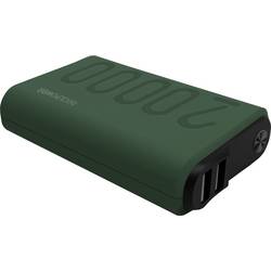 RealPower PB-20000 PD+ Powerbank 20.000 mAh Lithium Midnight, Grün 333646