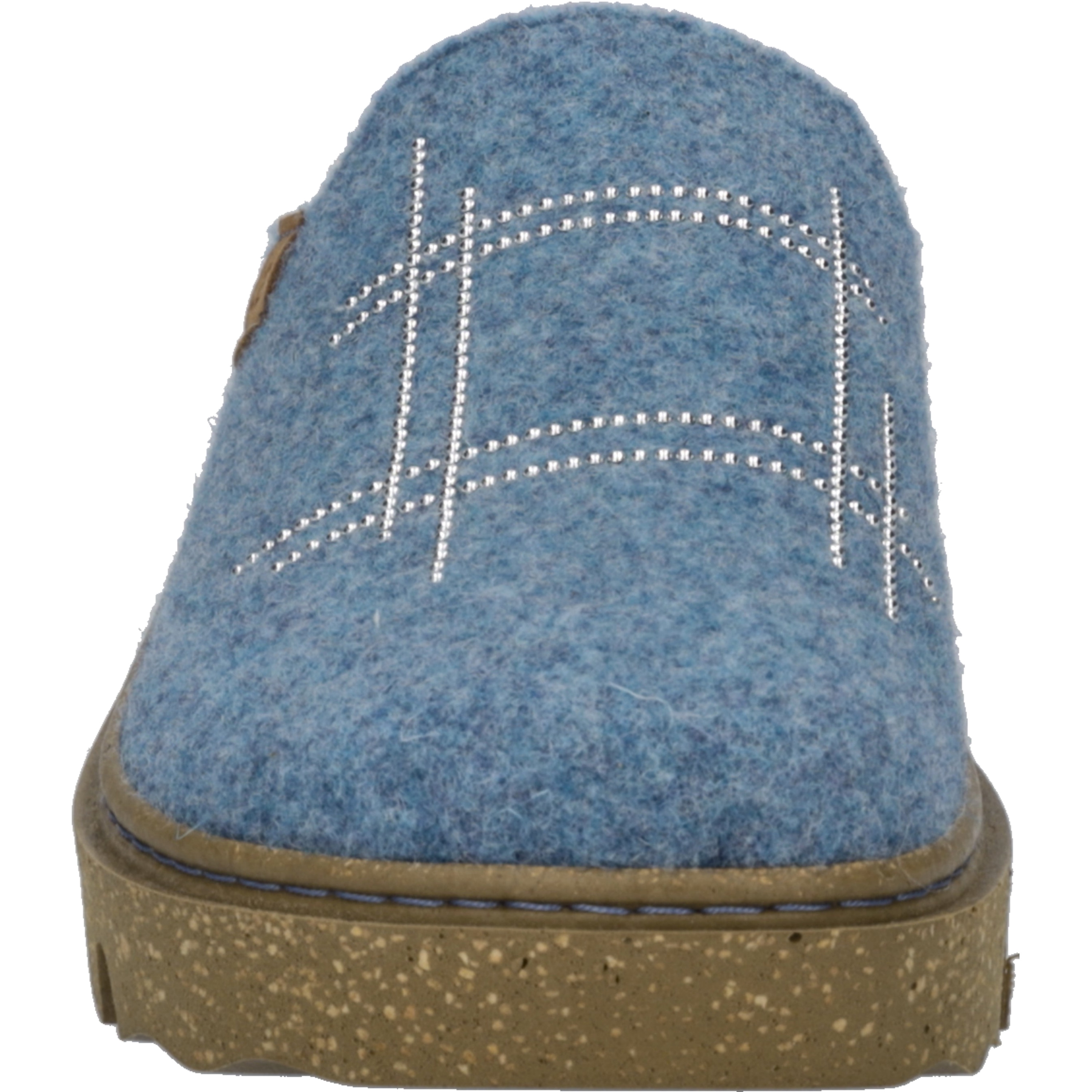 Hausschuh JOSEF SEIBEL "Carmaux 09, aqua", Damen, Gr. 38, blau (aqua), Schuhe Hausschuh