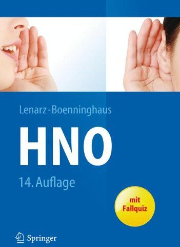 Thomas Lenarz - Hals-Nasen-Ohren-Heilkunde (Springer-Lehrbuch) - Preis vom 10.10.2026 11:48:34 h