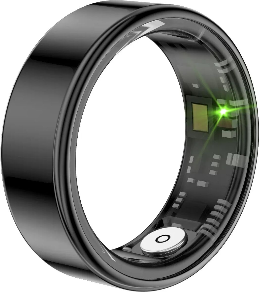 INF Smart Ring: 30 Tage Standby, IP68 wasserdicht, Herzfrequenz- und Schlafüberwachung Schwarz 11