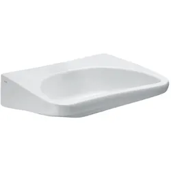 LAUFEN Rehab Waschtisch 8106030000001 66 x 55 cm, weiß, ohne Überlauf/Hahnloch