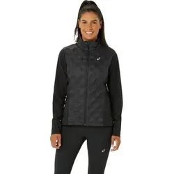 ASICS Damen Jacke ROAD WINTER JACKET, Größe L in Schwarz Schwarz