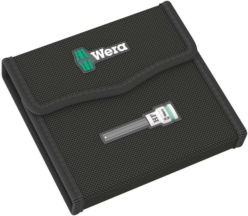 Bit-Adapter WERA "8740 B HF 1 Zyklus", silber (silberfarben), B:13,5cm H:4,8cm T:15,5cm, Adapter, Bit-Adapter silberfarben Einheitsgröße