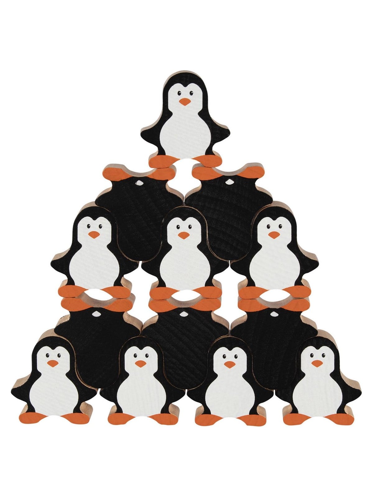 Goki Wooden Stacking Game Penguin