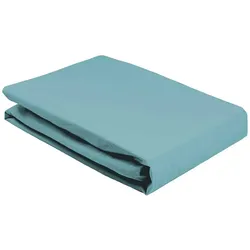 Elegante Softes Jersey Spannbetttuch - 120x200cm	aqua