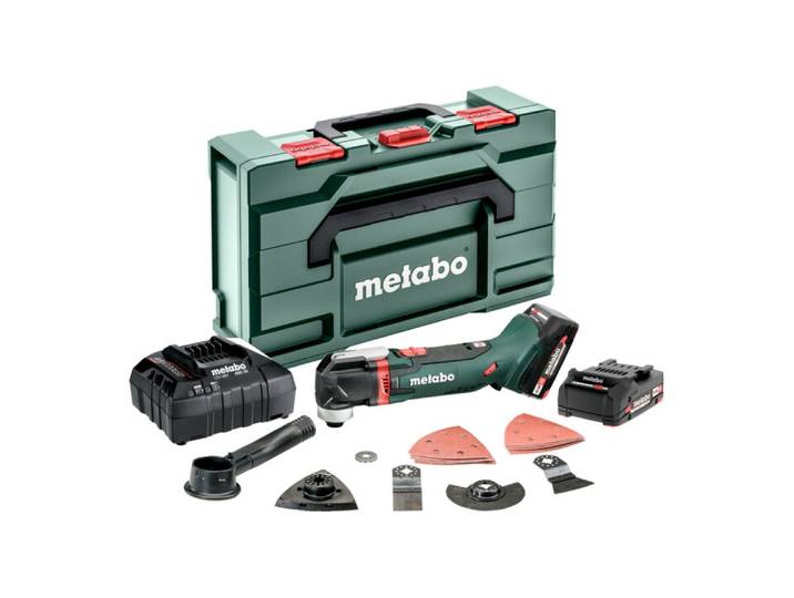 Metabo - Outil Multifonctions 18 V Mt 18 Ltx - 2 X 2\,0 Ah Li-power\, Asc 55\, Coffret X + Accessoires