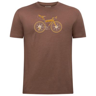 GreenBomb - Gravel Loom - Merinoshirt Gr XXL earth wood