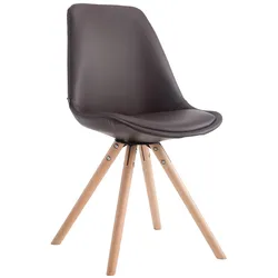 Besucherstuhl Laval Natura Rund