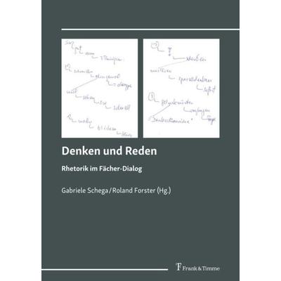 Denken und Reden, Taschenbuch von , Frank & Timme, 978-3-7329-0626-0