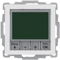 Berker Temperaturregler, Thermostat, Weiss