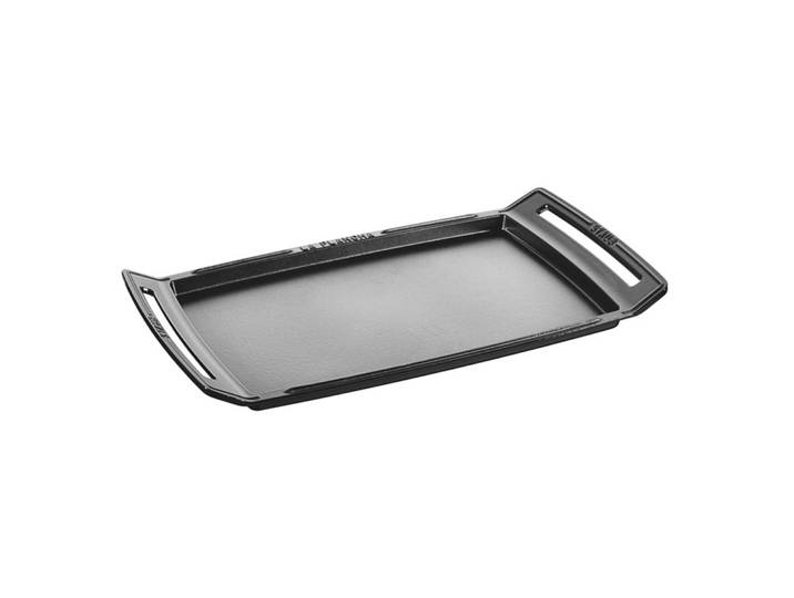 Teppanyakiplatte STAUB schwarz Gusseisen B 38 cm