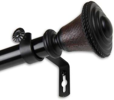 InStyleDesign Sheridan 1 inch Diameter Adjustable Curtain Rod