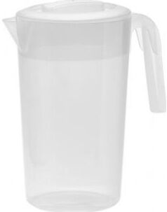 Plast Team Kande Med Låg, 2 Liter