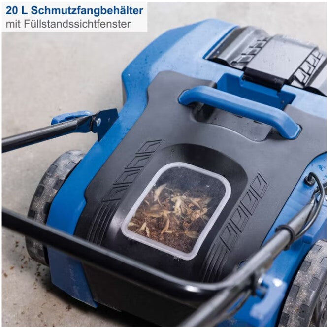 Scheppach c-s610-x Spazzatrice 20v larghezza lavoro 610mm , solo corpo macchina