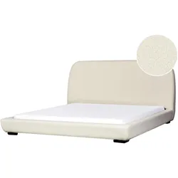 POLSTERBETT mit Lattenrost 180x200 cm Beige Roisel
