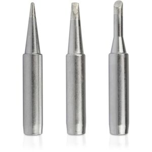 QUICK Lötspitze 960-Set1, Dauerlötspitzen, Set, 3 verschiedene Formen, gerade, 3-teilig