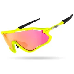 Limar, Unisex, Sportbrille, Vega Pc, Gelb