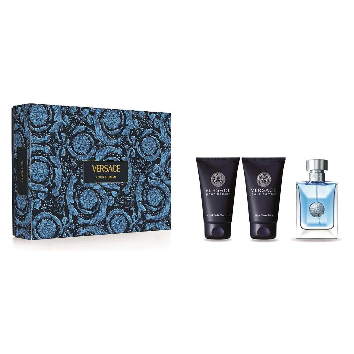 Versace Pour Homme (Gesichtspflege Set, Haarpflege Set) (8011003876853)