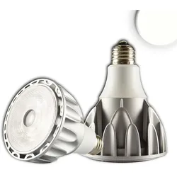 ISOLED LED Reflektorlampe PAR30, Ø 9.5cm, E27, 32W 4000K 3000lm 14013cd 30°, Alu / Silber ISO-114142