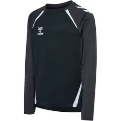 hummel hmlLEAD 2.0 Crew Sweatshirt Kinder 1006 - black/asphalt 116