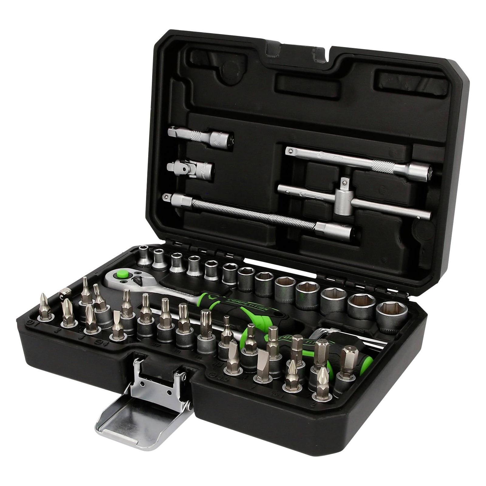 KS Tools 512.0048 COMPETITION 1/4 Steckschlüssel-Satz Steckschlüsselsatz 512 (512.0048)