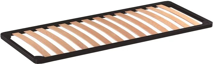 garneroarredamenti Rete a doghe singola 90x195cm rovere Panarea