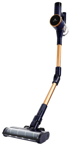 Electroline PSRE2116F scopa elettrica Aspirapolvere a bastone 2 in 1 Batteria Secco HEPA Senza sacchetto Blu, Bronzo 2,5 Ah