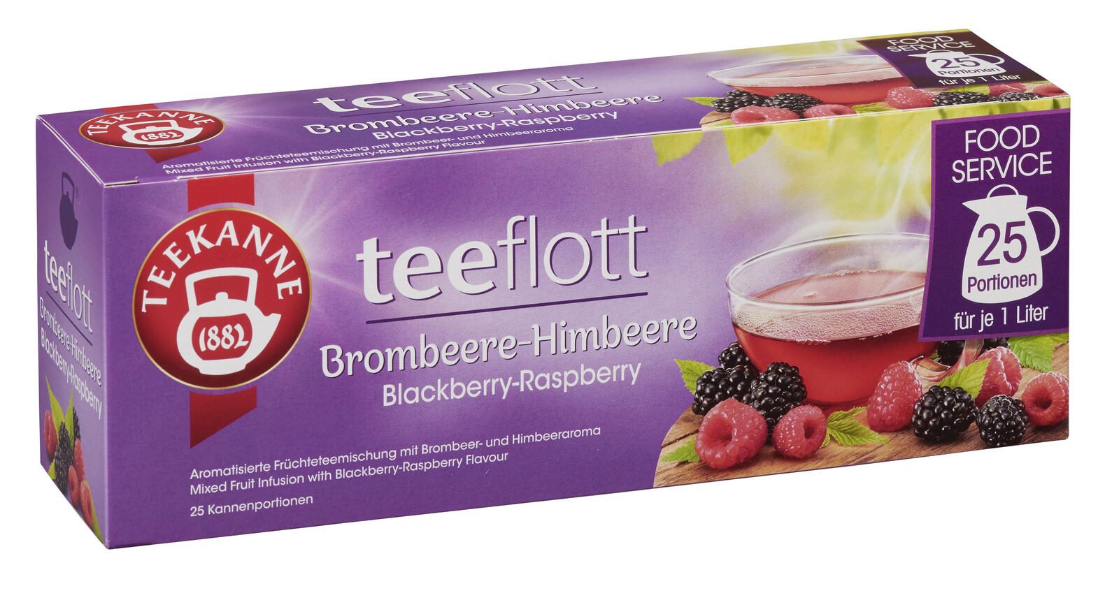 TEEKANNE teeflott Brombeere-Himbeere 4009300058663