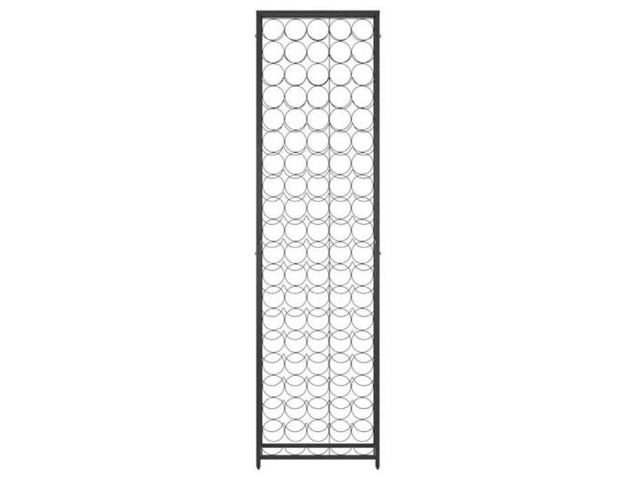 Casier à bouteilles - - Porte-bouteilles - Fer - Noir - 54x18x200cm 733obn37h
