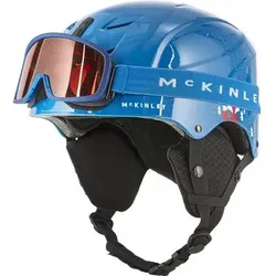 McKINLEY Kinder Helm Ki.-Ski-Helm +BrilleSet MistralFoxy, Größe M in Blau BLUE