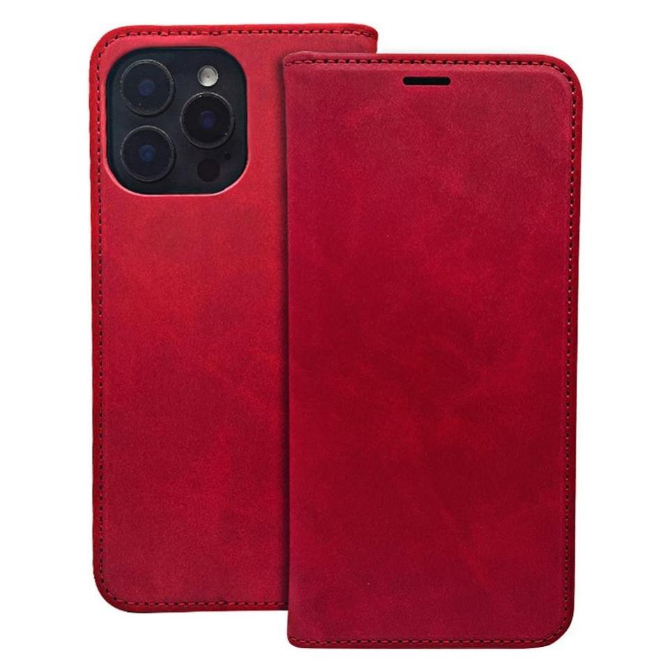 OEM Smart Suede Tasche für Samsung Galaxy A55 5G rot (Samsung Galaxy A55) (49059544)