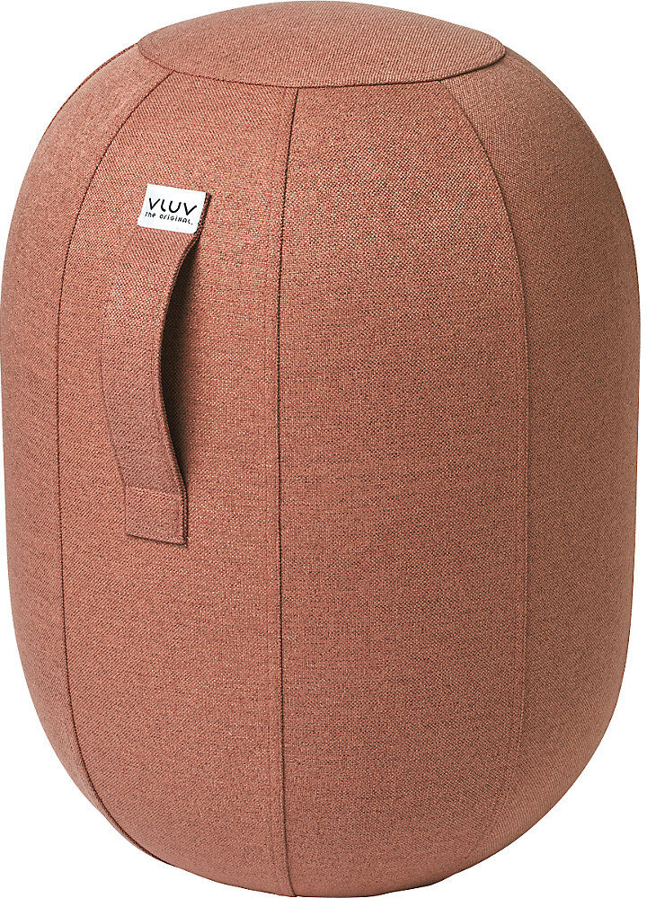 kaiserkraft VLUV KAPSUL SOVA Balancehocker M, Sitzhöhe 480 - 520 mm, Polyester, lachsorange