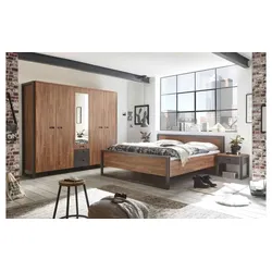 Schlafzimmer  Dinan , braun , Maße (cm): B: 224 H: 202 T: 59.0