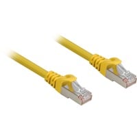Patchkabel RJ45 Cat.6a SFTP gelb, 3 Meter, LSOH (Halogenfrei)