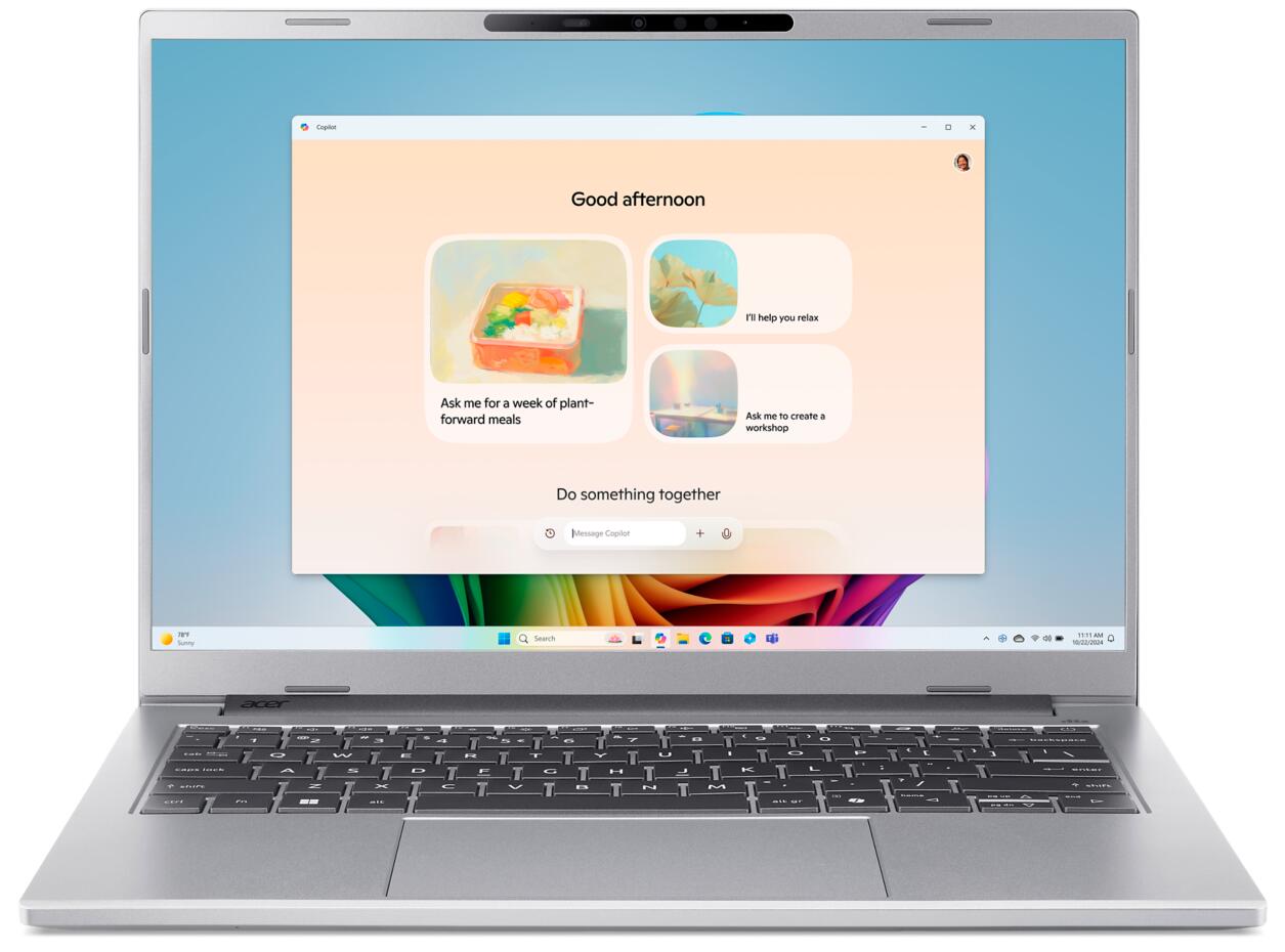 Acer Aspire 14 AMD Ryzen™ AI 5 330 Notebook 35,6 cm (14") NX.JNZEG.00J