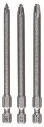 Bosch Accessories 2607001757 Kreuzschlitz-Bit PH 1, PH 2, PH 3 extra hart E 6.3 3St.