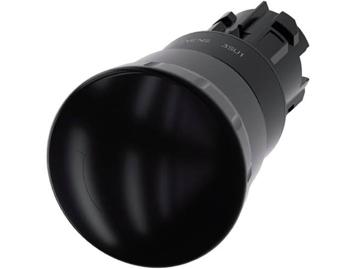 Siemens SIRIUS ATC knop paddenstoel zwart 40 mm