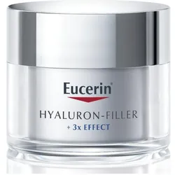 Eucerin, Gesichtscreme, Hyaluron-Filler + 3x Effect (50 ml, Nachtcreme)