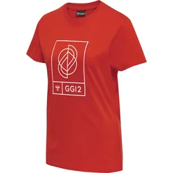 hummel GG12 Freizeitshirt Damen cherry tomato XS