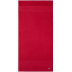 Lacoste Frottier Handtücher Lecroco Handtuch 50x100 cm | rouge - rot