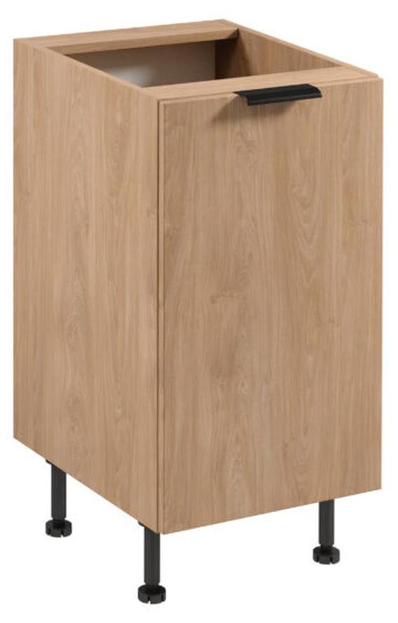 Küchenschrank Unterer Schrank Küchenunterschrank Beige Holz Küchenzeile
