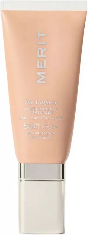 Merit Beauty - The Uniform - Getöntes mineralisches Sonnenschutz-Fluid LSF 50, 50 ml, Shade