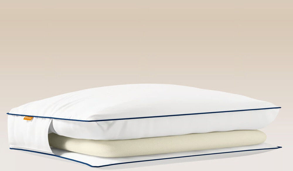 Emma Hybrid Pillow White