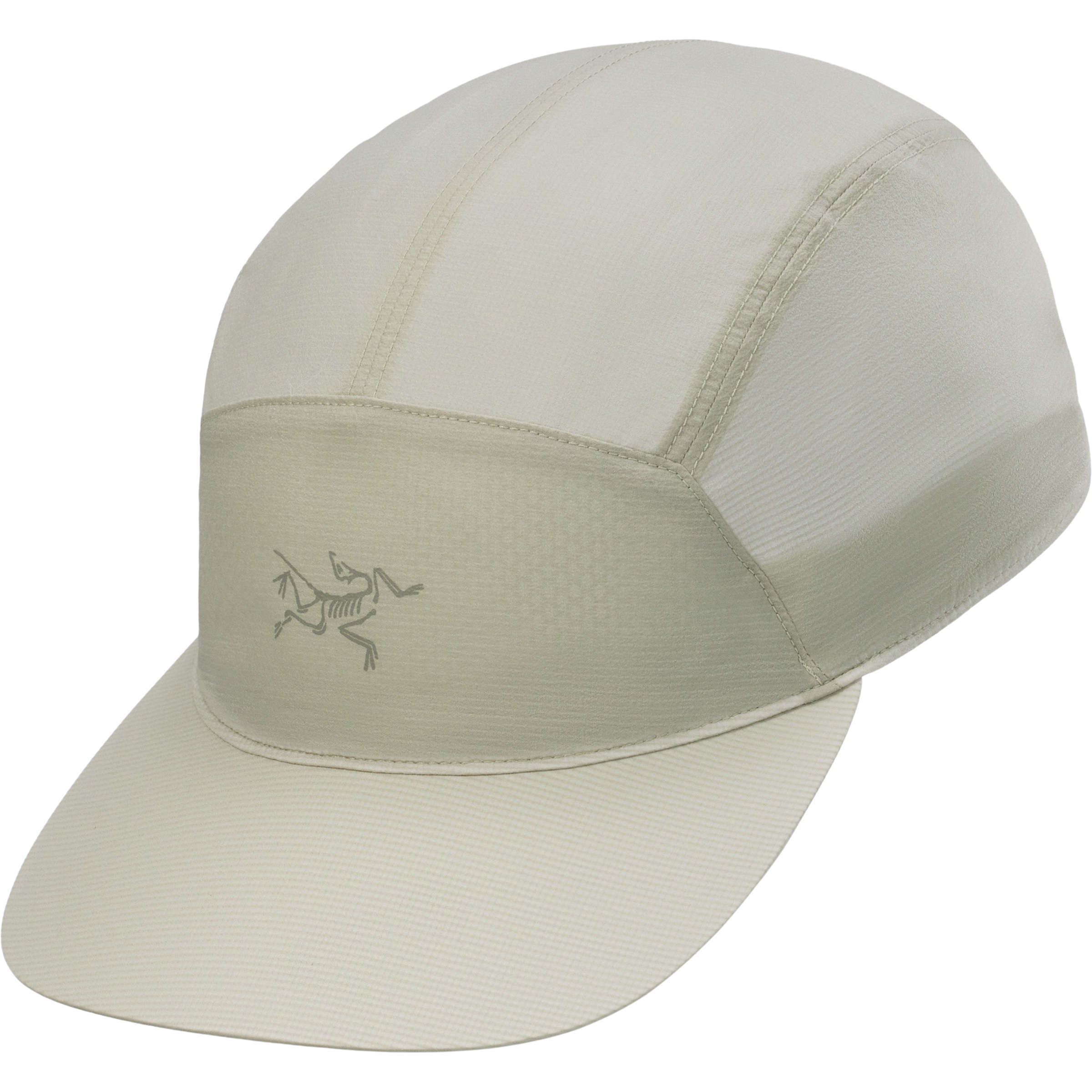 Arc'teryx Aerios 5 Panel Cap Basecaps beige Größe M Trekking Wasserabweisend Wasserabweisend