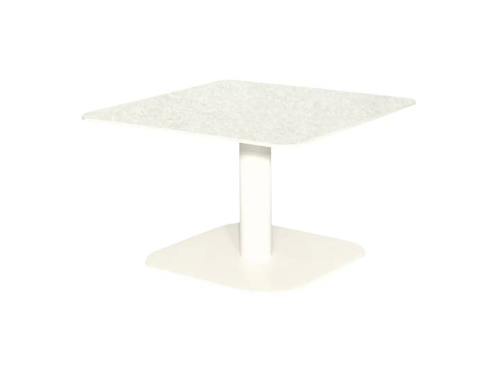 Beistelltisch Freeport, Johann Jakob, weiss, Aluminium
